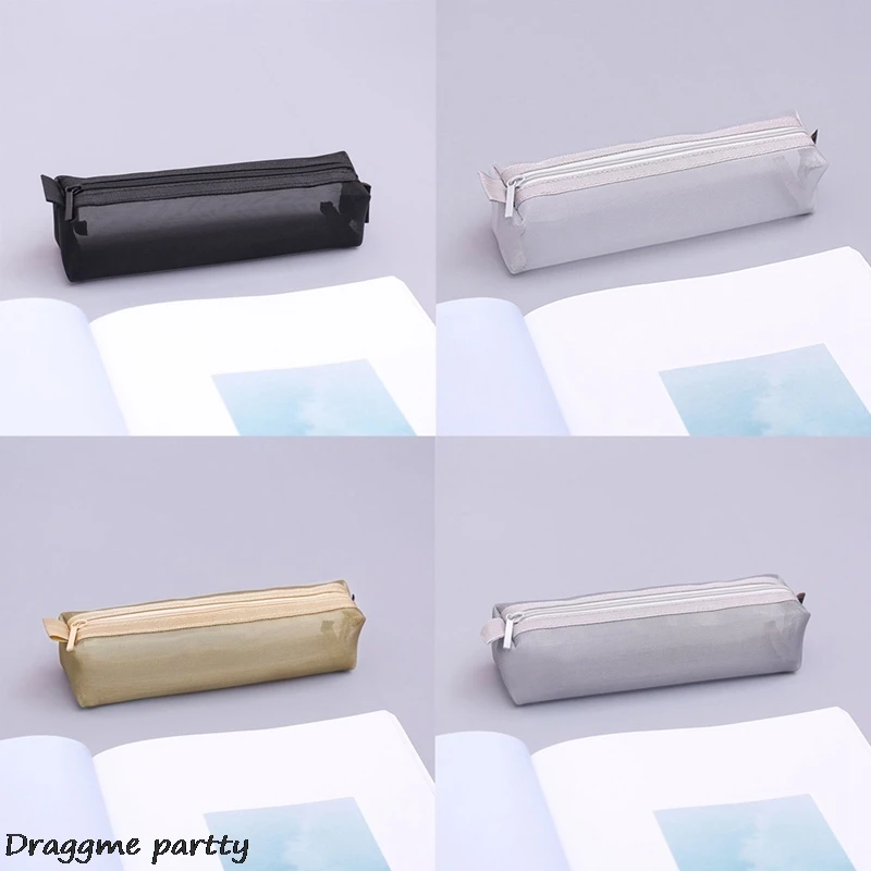 New Student Simple Transparent Mesh Zipper Pencil Case Pencil Case Creative Student Pencil Case
New Student Simple Transparent Mesh Zipper Pencil Case Pencil Case Creative Student Pencil Case