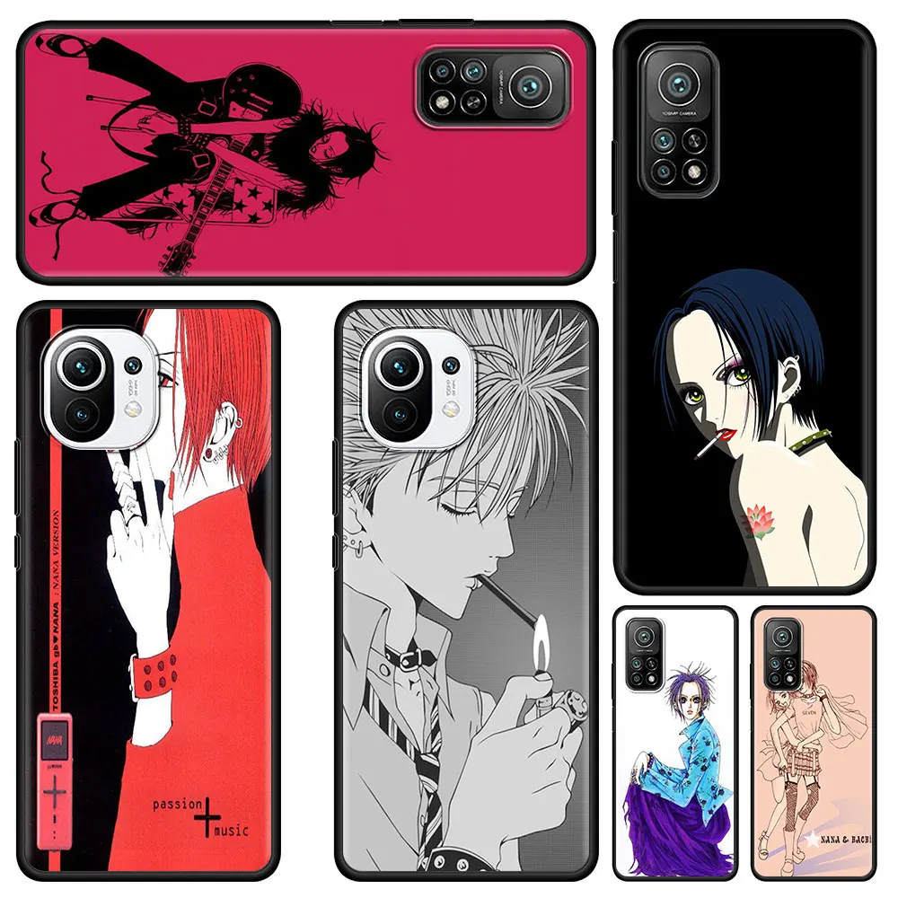 Nana Anime Cell Phone Case for Xiaomi Mi Poco X3 NFC M3 F1 10T 9T Pro Note 10 A2 8 11 Lite 5G TPU Black Cover Coque
Nana Anime Cell Phone Case for Xiaomi Mi Poco X3 NFC M3 F1 10T 9T Pro Note 10 A2 8 11 Lite 5G TPU Black Cover Coque