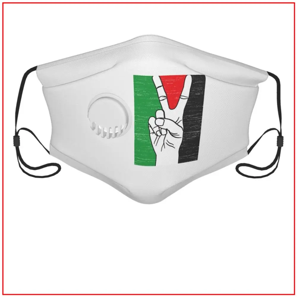Palestine Peace Kids Men Women Face Mask Anime mask for face with filter Designer Adjustable Cooling Mask with Filters Reusable
Palestine Peace Kids Men Women Face Mask Anime mask for face with filter Designer Adjustable Cooling Mask with Filters Reusable