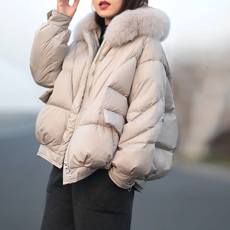 SEDUTMO Winter Short Oversize Duck Down Coat Women Fashion Fur Collar Parkas Autumn Slim Warm Basic Jackets ED1445
SEDUTMO Winter Short Oversize Duck Down Coat Women Fashion Fur Collar Parkas Autumn Slim Warm Basic Jackets ED1445
