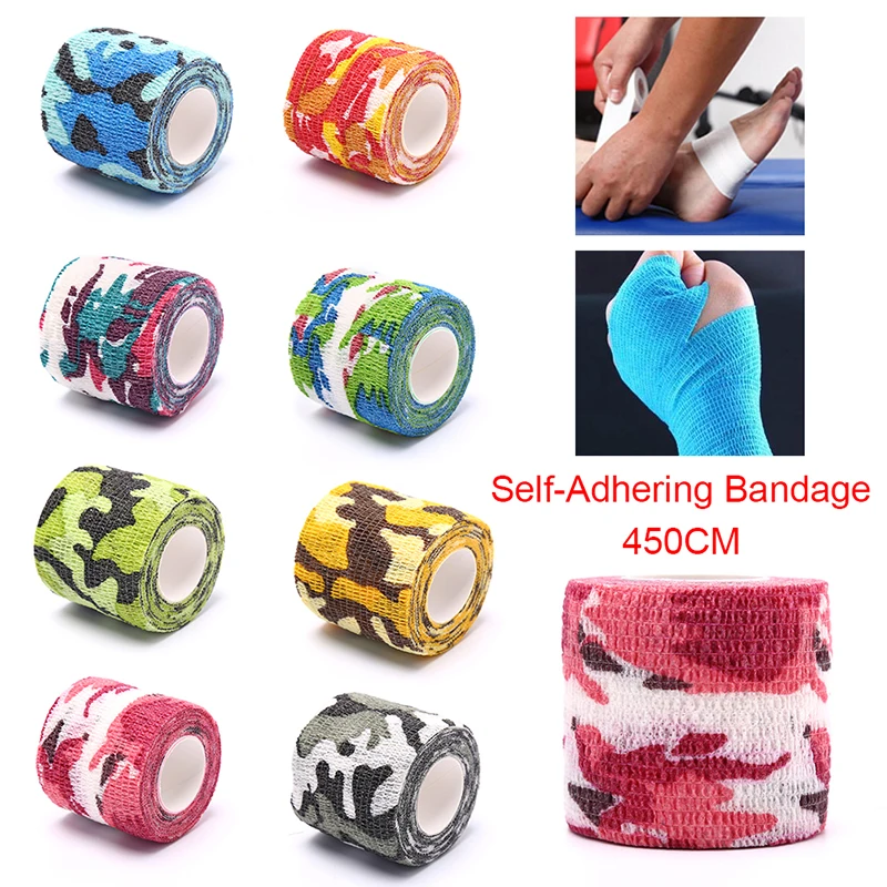 Лента эластичная камуфляжная самоклеящаяся, 5 см х 4,5 см х 5 см, бандаж для занятий спортом
Лента эластичная камуфляжная самоклеящаяся, 5 см х 4,5 см х 5 см, бандаж для занятий спортом