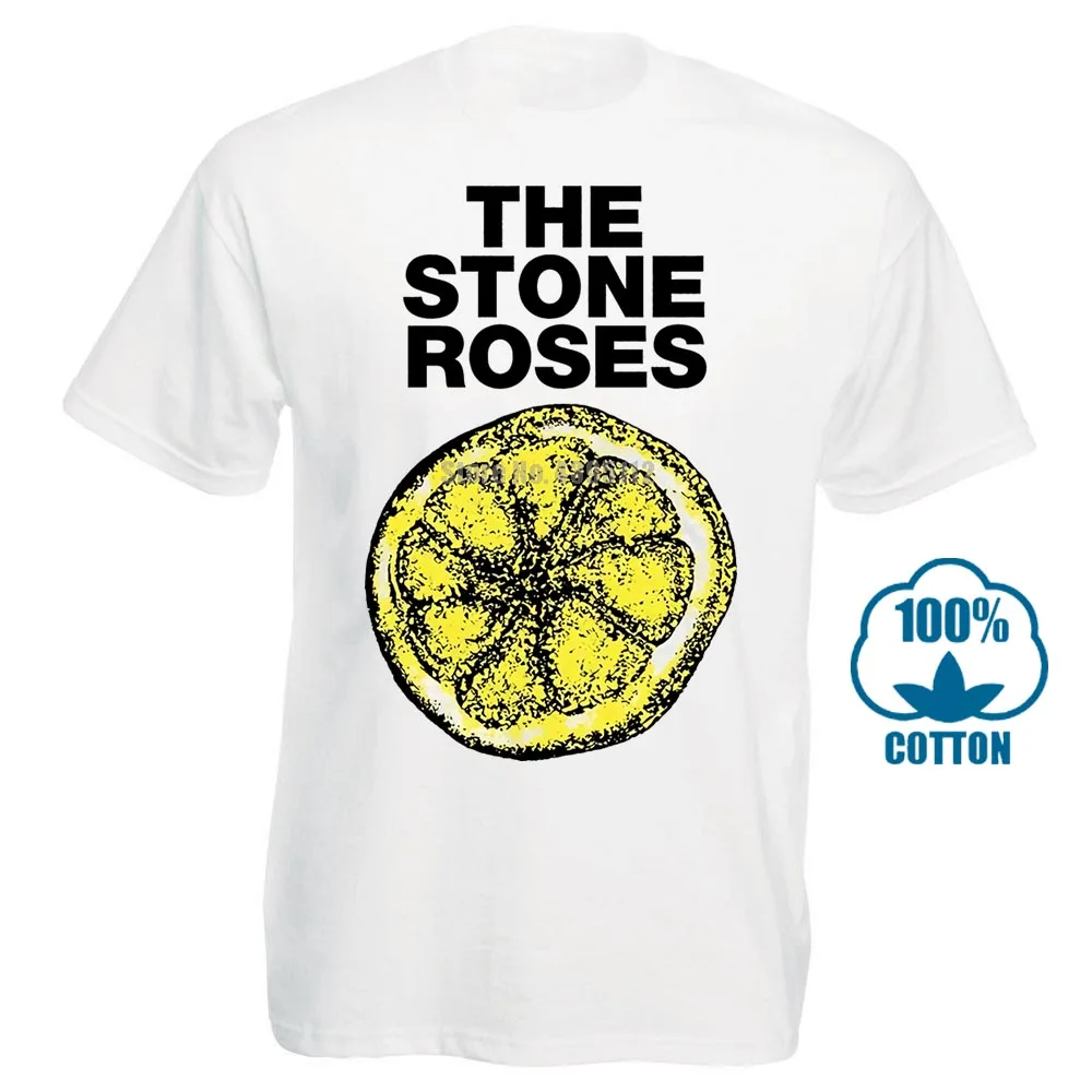 Print T Shirt Fashion Short Sleeve The Stone Roses Mens Lemon 1989 Tour T Shirt White 031423
Print T Shirt Fashion Short Sleeve The Stone Roses Mens Lemon 1989 Tour T Shirt White 031423