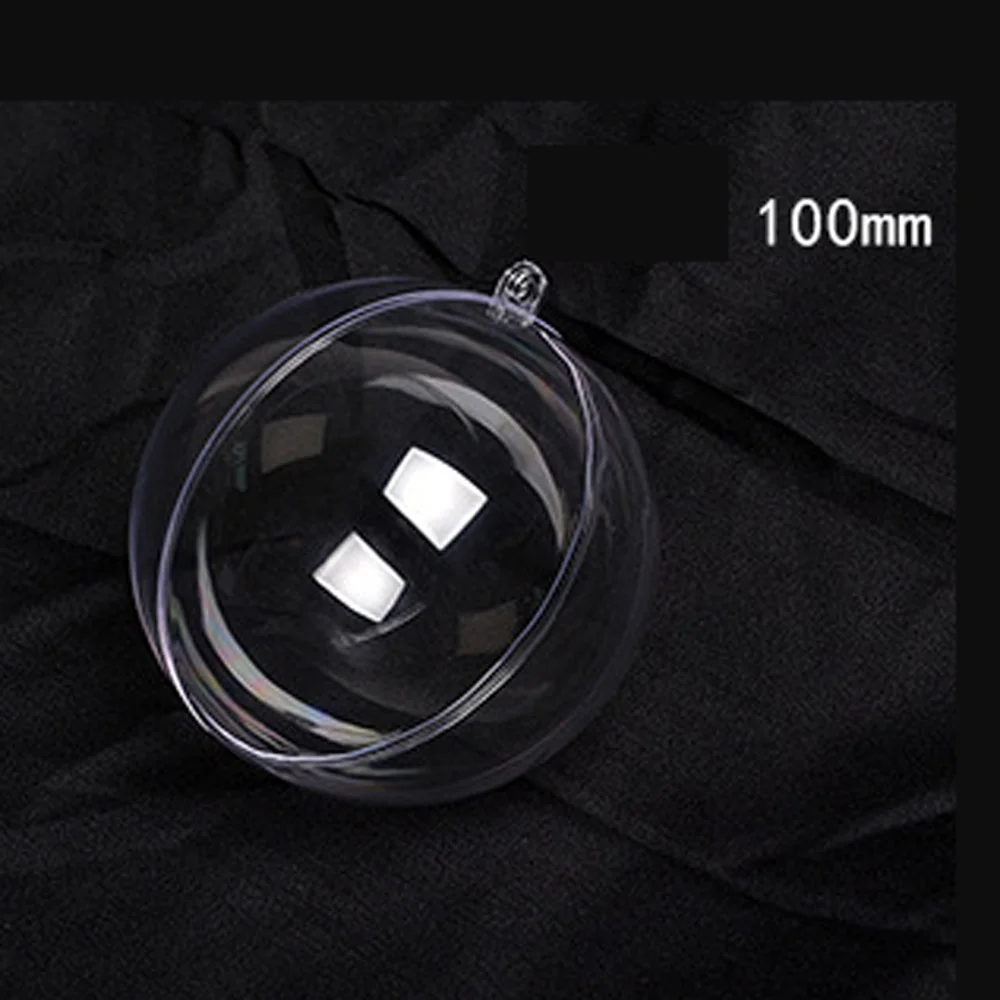 Clear Plastic Craft Ball Acrylic Transparent Christmas Baubles Party Hanging Pendant Gift Package Supplies 10cm Baubles Crafts
Clear Plastic Craft Ball Acrylic Transparent Christmas Baubles Party Hanging Pendant Gift Package Supplies 10cm Baubles Crafts