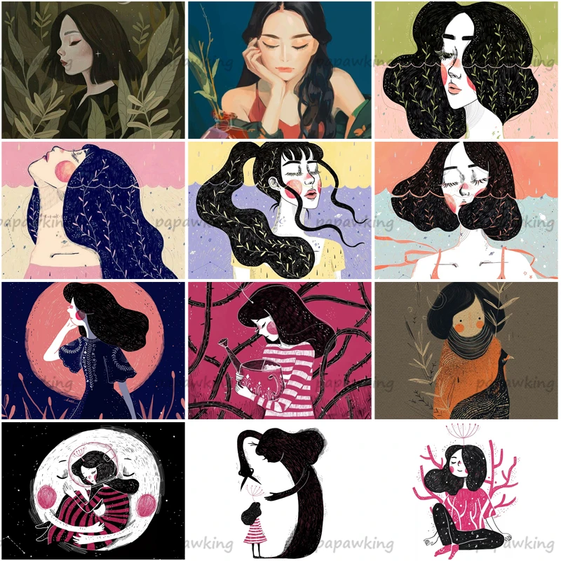 Cartoon Creative Girl 5D Diy Diamond Painting Full Diamond Embroidery Cross Stitch Mosaic Kits Rhinestones Home Decoration Gifts
Cartoon Creative Girl 5D Diy Diamond Painting Full Diamond Embroidery Cross Stitch Mosaic Kits Rhinestones Home Decoration Gifts