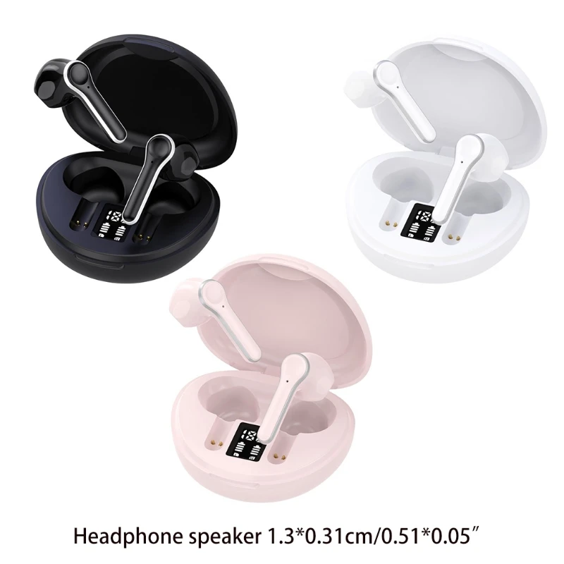 Waterproof In-ear Headset Stereo Sound Earphones Active Noise Cancellation 5.1 True Wireless Earbuds Headphones
Waterproof In-ear Headset Stereo Sound Earphones Active Noise Cancellation 5.1 True Wireless Earbuds Headphones