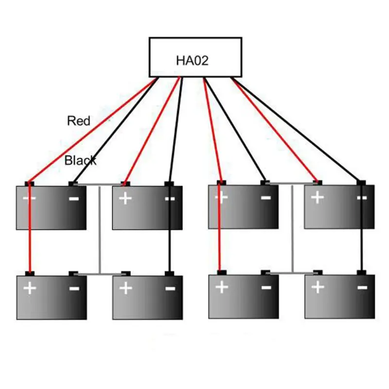 HA02 Battery Equalizer Batteries Voltage Balance Control Device Balancer Accessories
HA02 Battery Equalizer Batteries Voltage Balance Control Device Balancer Accessories
