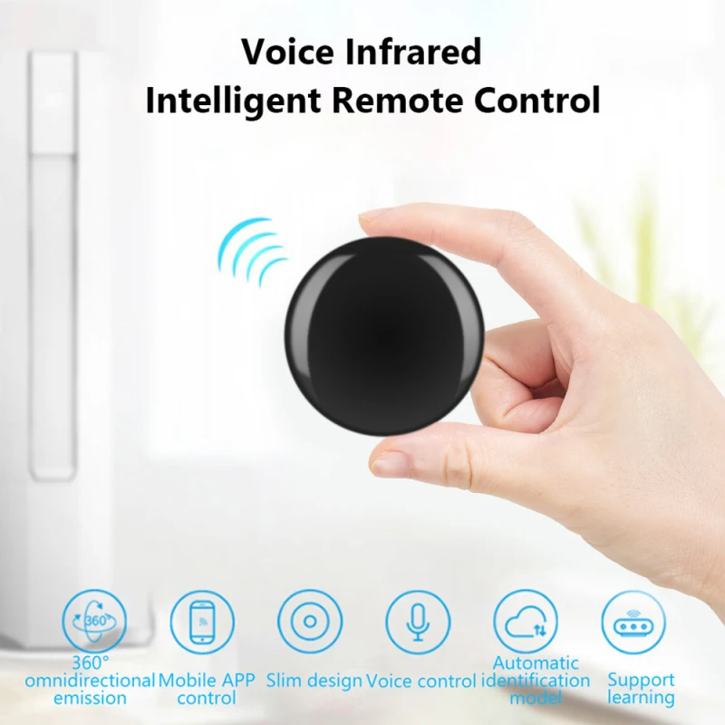 Tuya WiFi IR Remote Controllor For Air Conditioner TV Smart Home Infrared Universal Remote Controller For Siri Alexa Google Home
Tuya WiFi IR Remote Controllor For Air Conditioner TV Smart Home Infrared Universal Remote Controller For Siri Alexa Google Home
