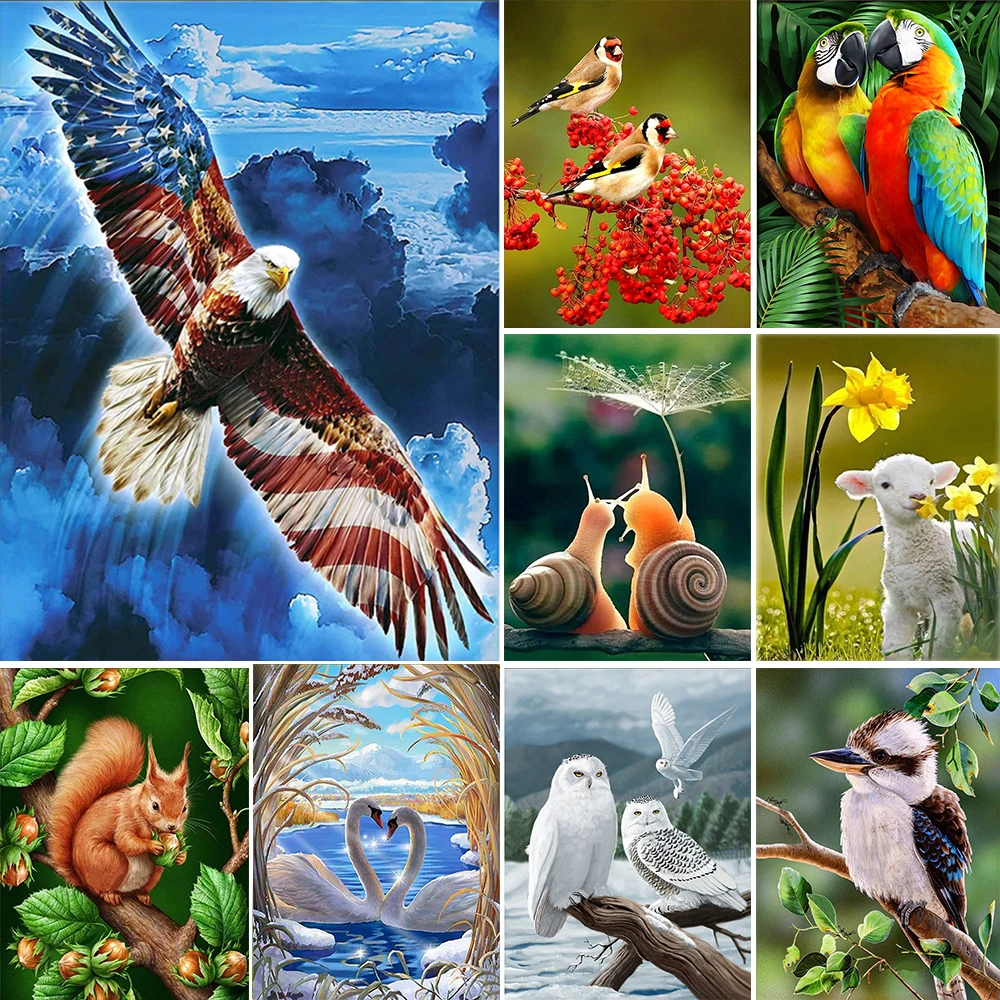 5D Diy Diamond Painting Cross Stitch Kit Diamond Mosaic Embroidery Landscape Animal Bird Snail 3D Painting Round Diamond Gift
5D Diy Diamond Painting Cross Stitch Kit Diamond Mosaic Embroidery Landscape Animal Bird Snail 3D Painting Round Diamond Gift