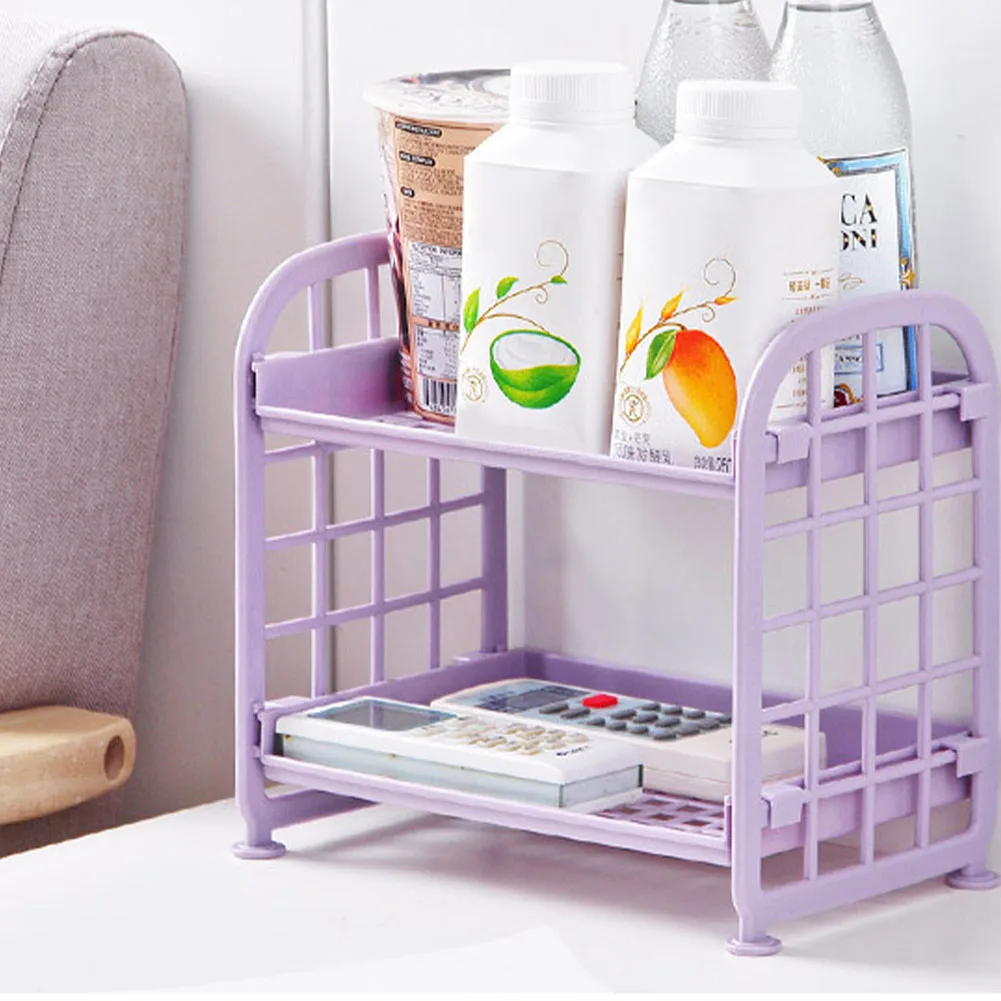 For Home Office Cute 2 Layer Cosmetics Rack Assembly Storage Rack Solid Color Desktop Stationery Organizer Rack DIY Folding Rack
For Home Office Cute 2 Layer Cosmetics Rack Assembly Storage Rack Solid Color Desktop Stationery Organizer Rack DIY Folding Rack