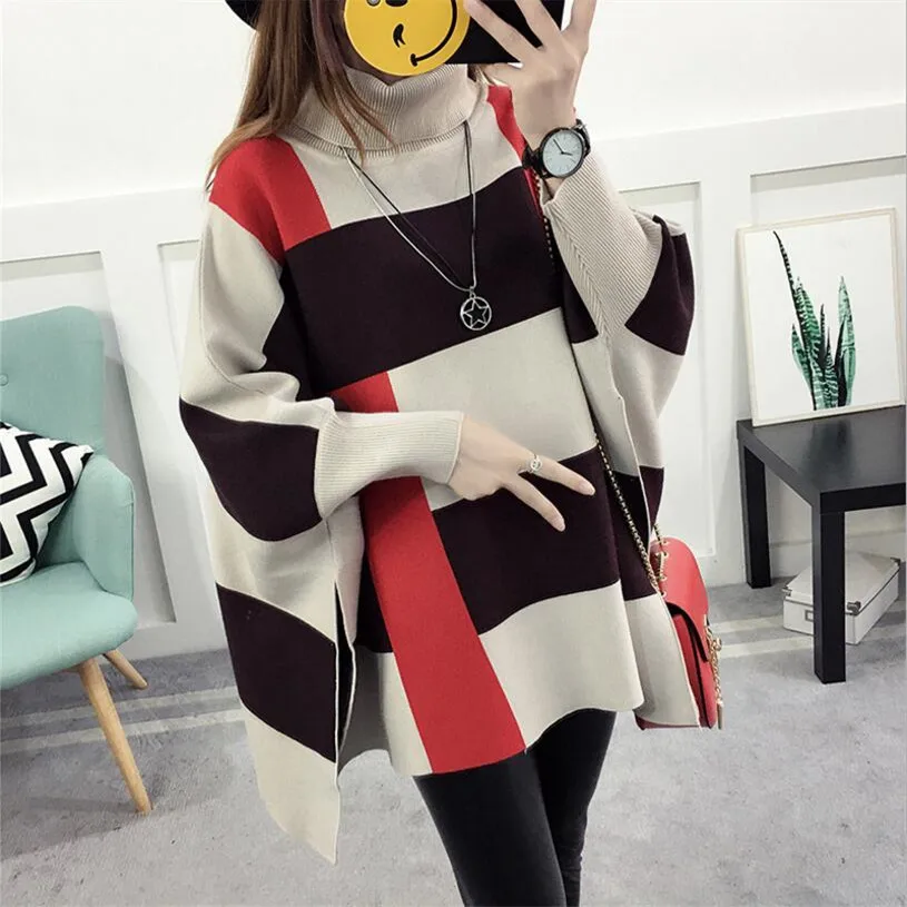 2021 Women Pullover Female Sweater Fashion Autumn Winter Plus Size Shawl Warm Casual Loose Knitted Tops
2021 Women Pullover Female Sweater Fashion Autumn Winter Plus Size Shawl Warm Casual Loose Knitted Tops