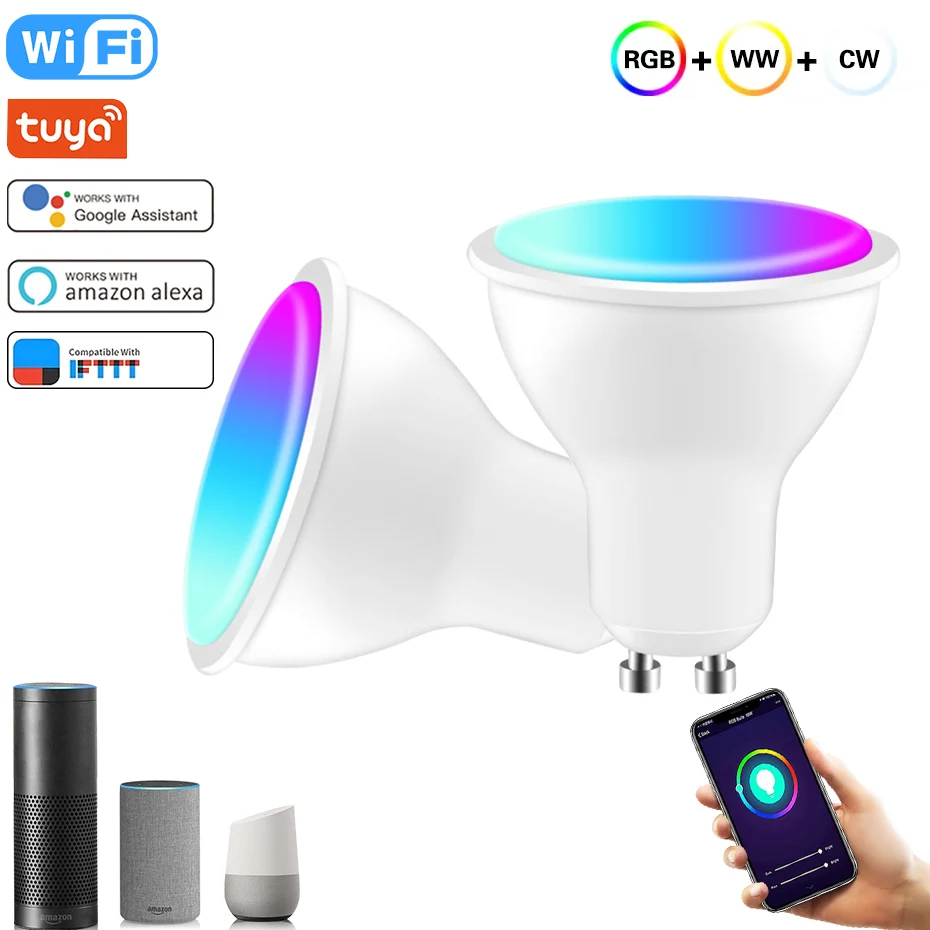 Умсветодиодный Светодиодная лампа GU10 с Wi-Fi и пультом ДУ, 16 цветов, 8 сменных режимов
Умсветодиодный Светодиодная лампа GU10 с Wi-Fi и пультом ДУ, 16 цветов, 8 сменных режимов