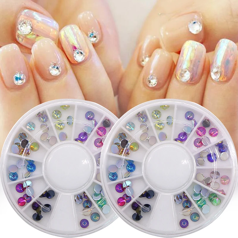 Wholesale 10/20Box Nail Art Tips Mixed Color Rhinestone Gem 3D Glitter Nail Art Decoration Nail Polish Manicure Accessories
Wholesale 10/20Box Nail Art Tips Mixed Color Rhinestone Gem 3D Glitter Nail Art Decoration Nail Polish Manicure Accessories