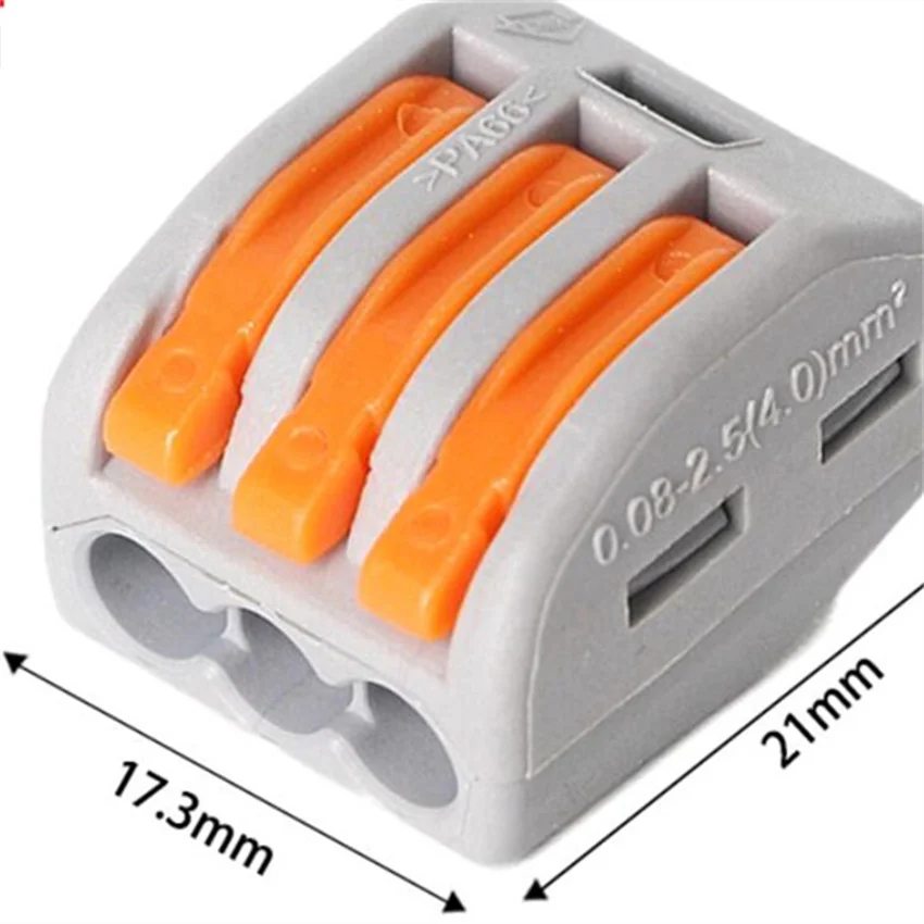 free shipping Wire Nuts Connectors Electric Wire Connector 2/3/5 Port Wire Splice Connector for Electrical Wires Solid Stranded
free shipping Wire Nuts Connectors Electric Wire Connector 2/3/5 Port Wire Splice Connector for Electrical Wires Solid Stranded