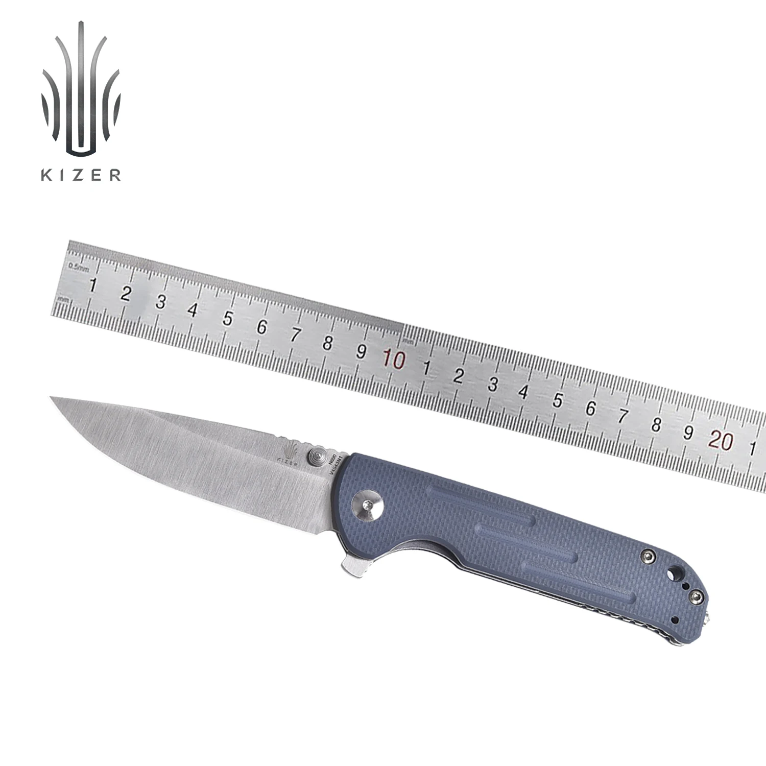 Карманный нож Kizer V4543N1, новинка 2020, тактический синий нож с рукояткой g10, лезвие N690, разработано Azo & Nhut Huynh
Карманный нож Kizer V4543N1, новинка 2020, тактический синий нож с рукояткой g10, лезвие N690, разработано Azo & Nhut Huynh