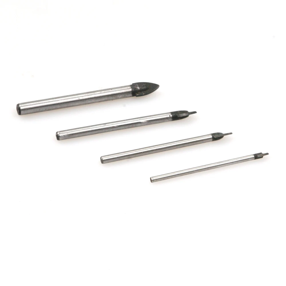 Fixmee 4pc/lot 3mm 5mm 6mm 8mm Glass and Tile Drill Bits Tungsten Carbide Tipped for Drilling on Ceramic Tile
Fixmee 4pc/lot 3mm 5mm 6mm 8mm Glass and Tile Drill Bits Tungsten Carbide Tipped for Drilling on Ceramic Tile
