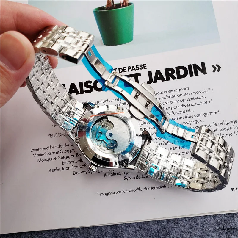 AAAA men's mechanical watch tourbillon movement stainless steel strap top luxury VIP business formal men's watch
AAAA men's mechanical watch tourbillon movement stainless steel strap top luxury VIP business formal men's watch