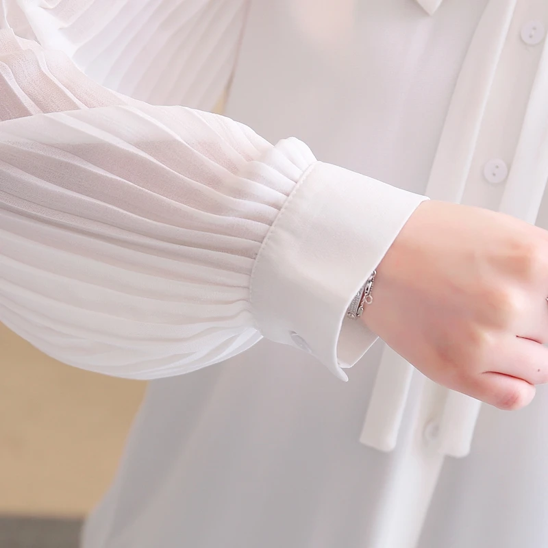 autumn Long Sleeve Chiffon White blouse fashion Women's Blouse 2021 Casual Solid Bow collar Women Shirts Blusas Mujer 5420 50
autumn Long Sleeve Chiffon White blouse fashion Women's Blouse 2021 Casual Solid Bow collar Women Shirts Blusas Mujer 5420 50