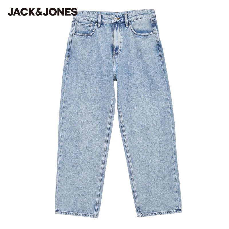 JackJones Men's Loose Straight fit 100% Cotton Streetwear Wide-leg Jeans| 220332125
JackJones Men's Loose Straight fit 100% Cotton Streetwear Wide-leg Jeans| 220332125