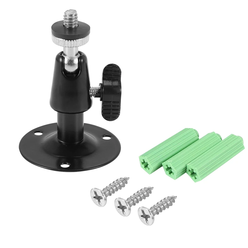 Wall mount black Metal surveillance camera wall mount 7,62 cm
Wall mount black Metal surveillance camera wall mount 7,62 cm