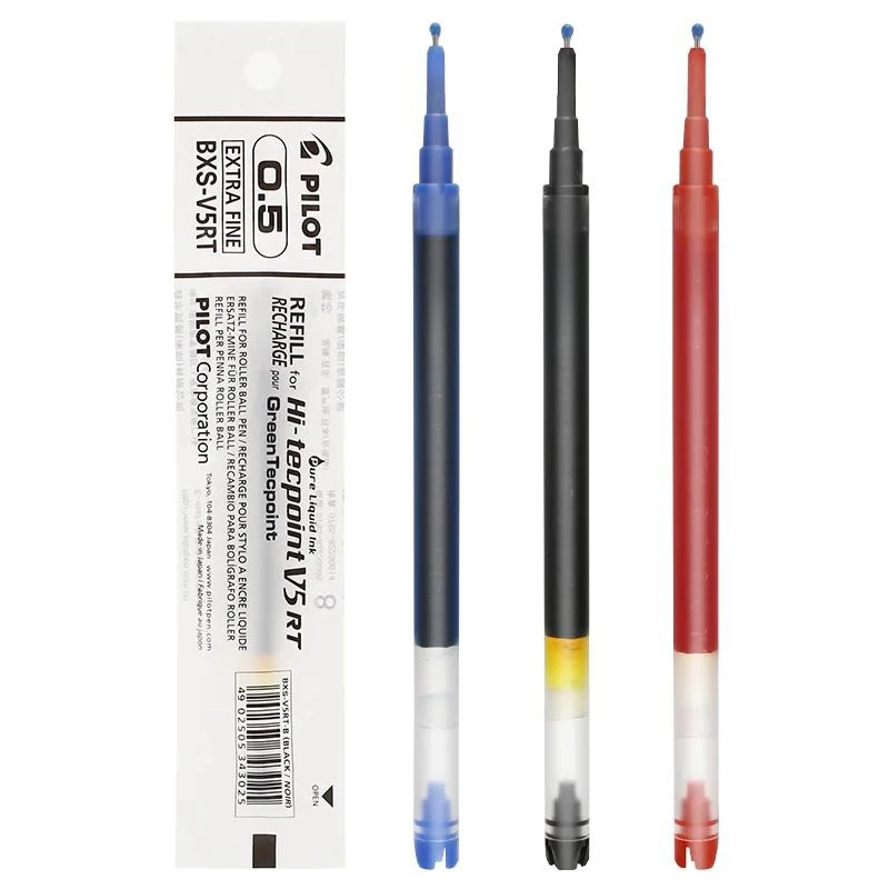 PILOT BXRT-V5 Color Gel Pen Press Type V5 Pen 0.5 Needle Test Pen Large Capacity Ink Writing Smooth Replaceable Refill BXS-V5RT
PILOT BXRT-V5 Color Gel Pen Press Type V5 Pen 0.5 Needle Test Pen Large Capacity Ink Writing Smooth Replaceable Refill BXS-V5RT