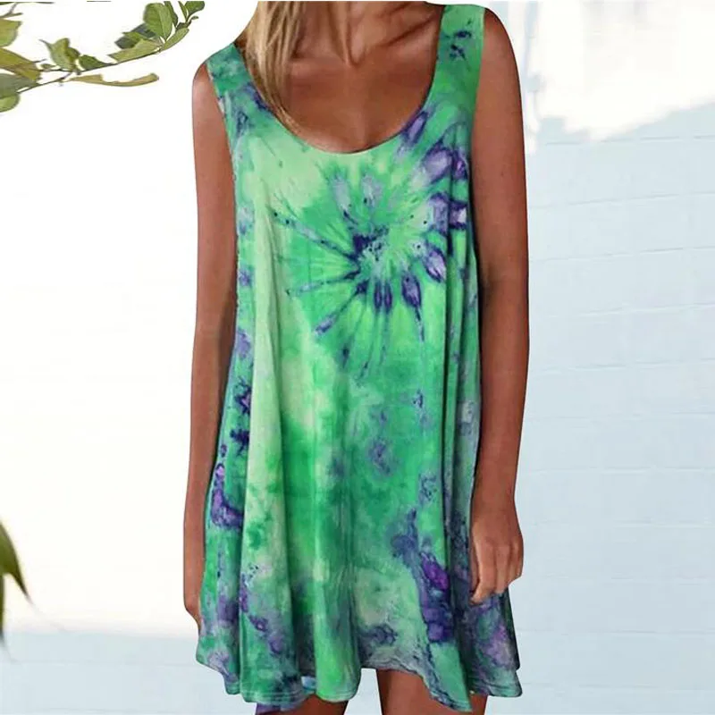 New Women's Summer Sleeveless Tank Plus Size Printed Comfortable Loose Versatile Dress
New Women's Summer Sleeveless Tank Plus Size Printed Comfortable Loose Versatile Dress