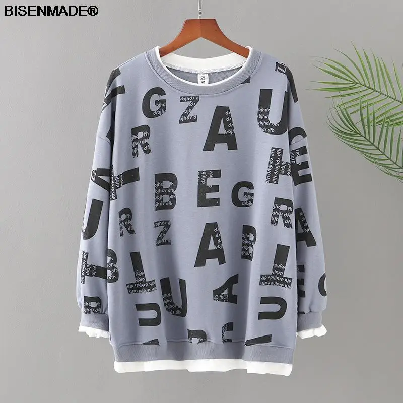 Women Clothing Hoodies And Sweatshirts Plus Size 2021 Autumn New Loose Casual Letter False Two Pieces Tops 6664
Women Clothing Hoodies And Sweatshirts Plus Size 2021 Autumn New Loose Casual Letter False Two Pieces Tops 6664