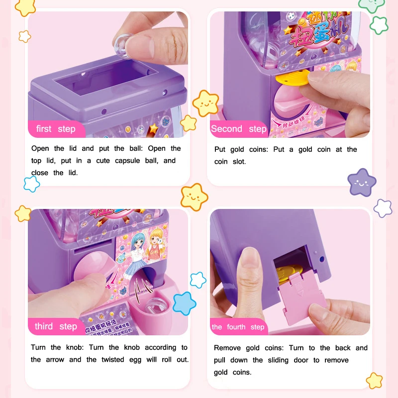 Child Coin Claw Machine Vending Machine Candy Game With Toys Automatic Candy Machines Suitable For Indoor Play Arcade Games
Child Coin Claw Machine Vending Machine Candy Game With Toys Automatic Candy Machines Suitable For Indoor Play Arcade Games