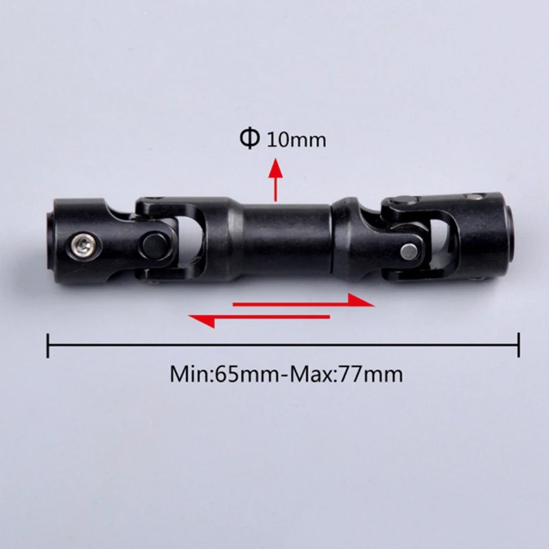 65-77MM CVD Drive Shaft Climbing Car All Steel Metal Cross Universal Joint for SCX10 Traxxas Trx-4 1/10 Rc Car
65-77MM CVD Drive Shaft Climbing Car All Steel Metal Cross Universal Joint for SCX10 Traxxas Trx-4 1/10 Rc Car