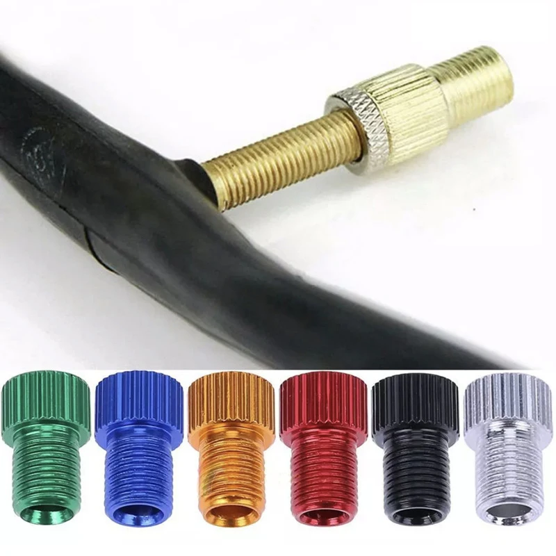 2Pcs/Set Aluminum Bicycle Bike Valve PRESTA to SCHRADER Converter Car Valve Adapter Bicycle Bikes Tube Pump Air Compressor Tools
2Pcs/Set Aluminum Bicycle Bike Valve PRESTA to SCHRADER Converter Car Valve Adapter Bicycle Bikes Tube Pump Air Compressor Tools