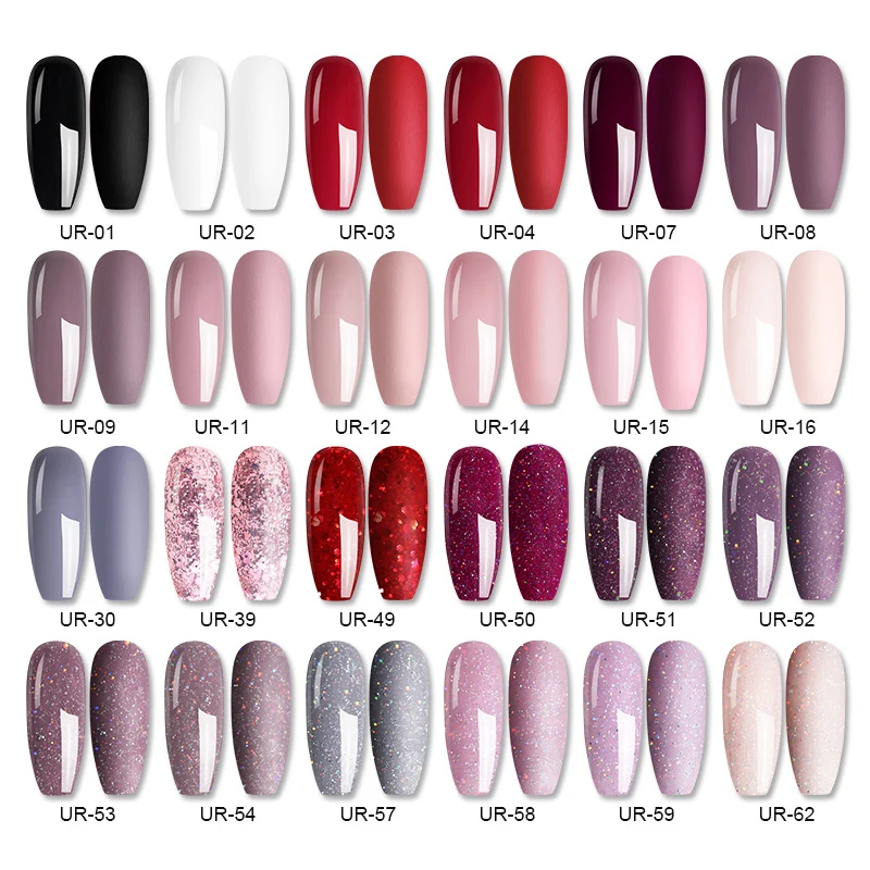 UR SUGAR 7.5ml Sparkling Gel Nail Polish Bright Glitter Nail Gel Nail Art Vernish Semi Permanent Top Coat Base Gel Varnish
UR SUGAR 7.5ml Sparkling Gel Nail Polish Bright Glitter Nail Gel Nail Art Vernish Semi Permanent Top Coat Base Gel Varnish