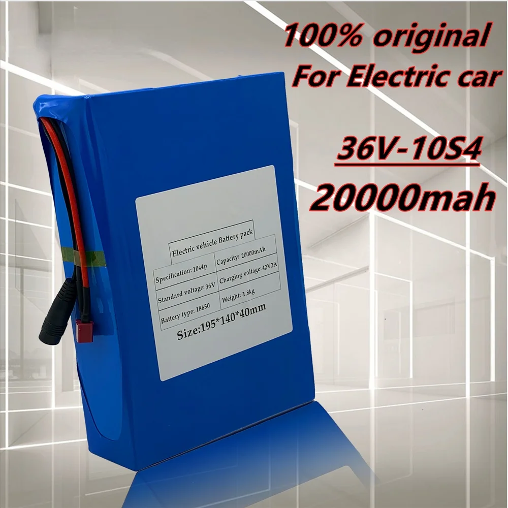 New style 36V battery 10s4p 20000mah 18650 Li ion battery pack is suitable for eBike electric vehicles bicycles and motorcycles 
New style 36V battery 10s4p 20000mah 18650 Li ion battery pack is suitable for eBike electric vehicles bicycles and motorcycles