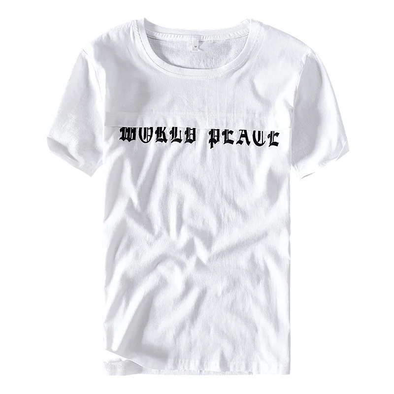 2020 New style Italy linen brand t-shirt men fashion casual t shirt for men breathable t shirts male round neck tshirt mens tops
2020 New style Italy linen brand t-shirt men fashion casual t shirt for men breathable t shirts male round neck tshirt mens tops