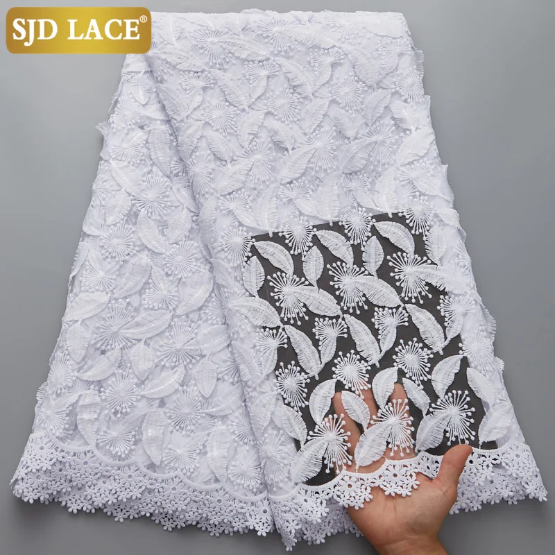 SJD кружева чистый белый Африканский кружевной ткани высокого качества 3D аппликация молочного шелка кружева блёстки французский сетчатый к...
SJD кружева чистый белый Африканский кружевной ткани высокого качества 3D аппликация молочного шелка кружева блёстки французский сетчатый к...