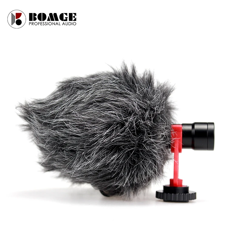 Камера с микрофоном видеомикрофон Videomicro для Boya by-mm1 камер Canon EOS/Nikon Android/iPhone