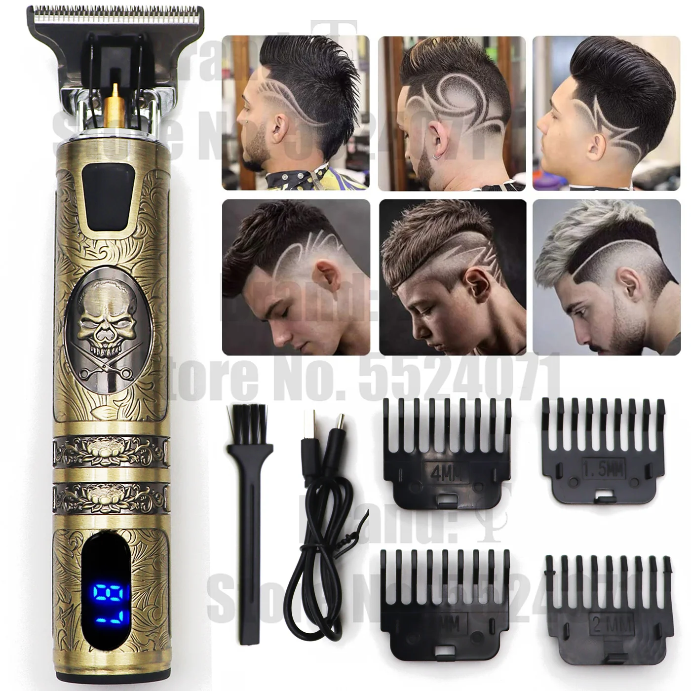2021 Electric Hair Cutting Tools Kits Machine For Men Rechargeable Clipper Trimmer Shaver Beard Barber
2021 Electric Hair Cutting Tools Kits Machine For Men Rechargeable Clipper Trimmer Shaver Beard Barber