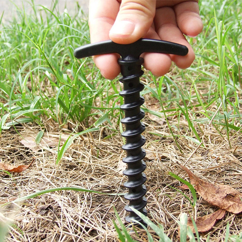 10pcs Screw Anchor Stakes Hiking Tent Stakes Pins Outdoor Camping Peg Ground Nails Spiral Plastic Fixing Supplies
10pcs Screw Anchor Stakes Hiking Tent Stakes Pins Outdoor Camping Peg Ground Nails Spiral Plastic Fixing Supplies
