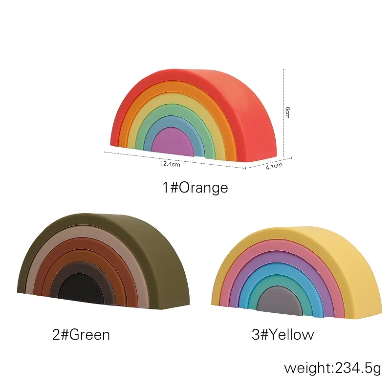 1Set Rainbow Arch Building Block Montessori Baby Toys Puzzle Stacking Brick for Children Girls Boys Gifts Kid's Educational Toys
1Set Rainbow Arch Building Block Montessori Baby Toys Puzzle Stacking Brick for Children Girls Boys Gifts Kid's Educational Toys