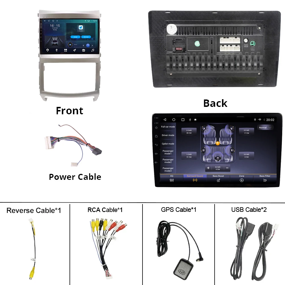 2DIN Android10 Car Radio For Hyundai Veracruz IX55 2006-2015 GPS Navigation Stereo Receiver Auto Radio Car Receiver NO 2DIN DVD
2DIN Android10 Car Radio For Hyundai Veracruz IX55 2006-2015 GPS Navigation Stereo Receiver Auto Radio Car Receiver NO 2DIN DVD