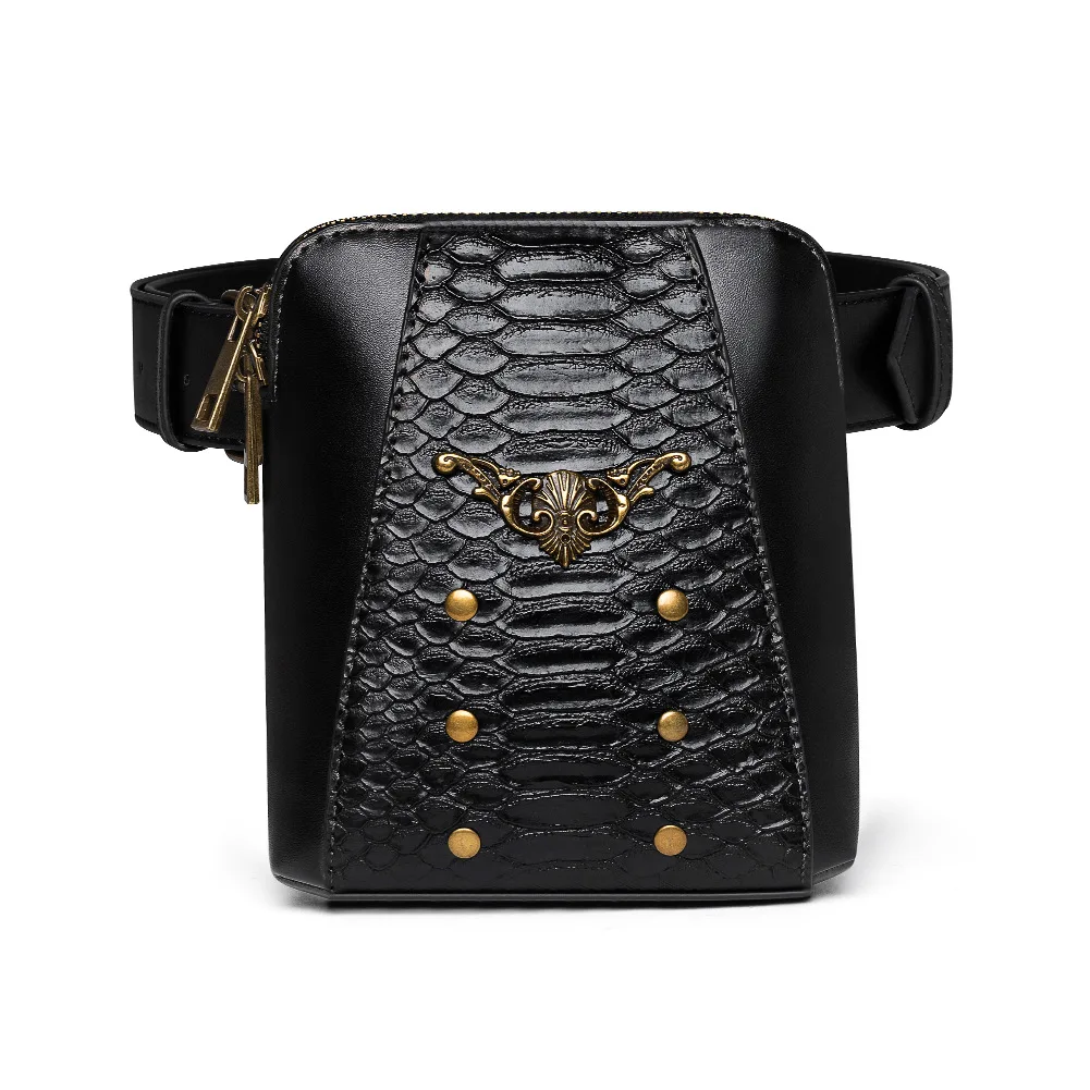 2021 European and American new style punk female messenger bag PU outdoor one-shoulder messenger bag mobile phone bag travel bag
2021 European and American new style punk female messenger bag PU outdoor one-shoulder messenger bag mobile phone bag travel bag