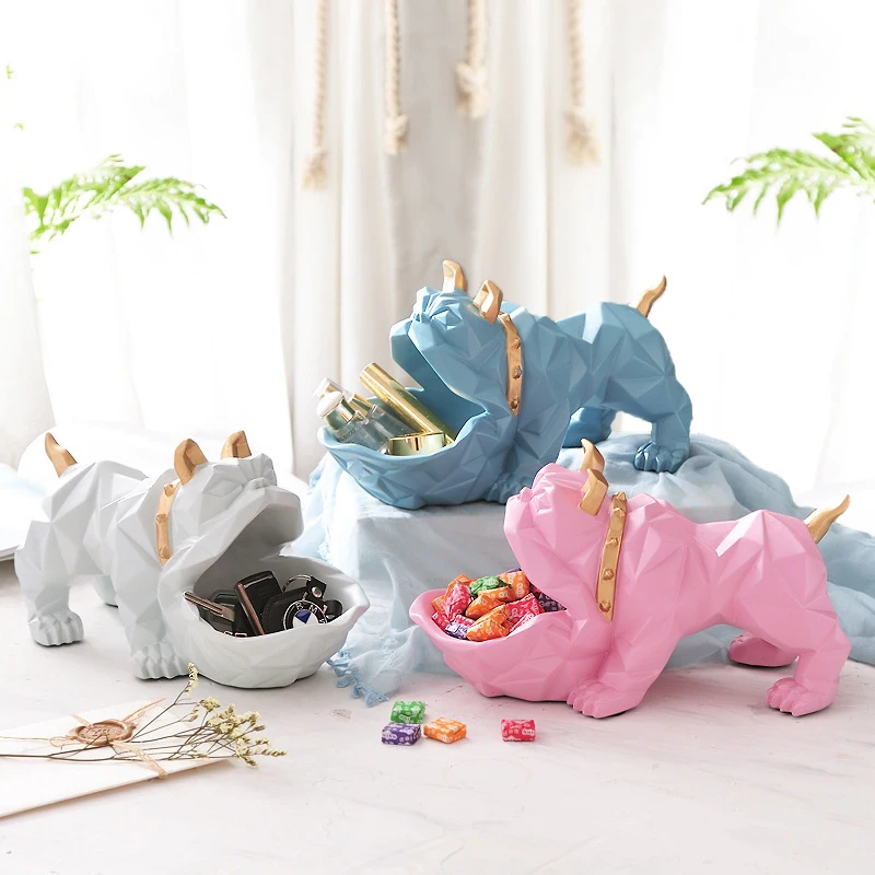 Personality Bulldog Storage Ornament Resin Crafts Big Mouth Container Sundries Organizer Home Living Room Decoration Figurines
Personality Bulldog Storage Ornament Resin Crafts Big Mouth Container Sundries Organizer Home Living Room Decoration Figurines