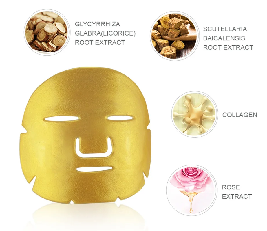 pure moisturizing organic Korean 24k gold face collagen crystal facial mask anti-wrinkle mask for face skin care mascarillas
pure moisturizing organic Korean 24k gold face collagen crystal facial mask anti-wrinkle mask for face skin care mascarillas