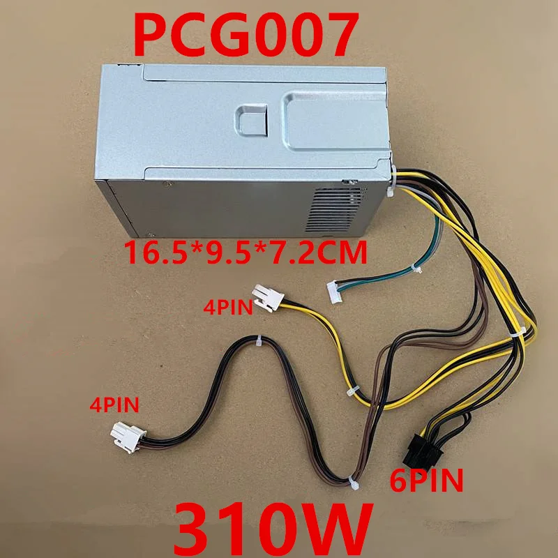 Оригинальный новый блок питания для HP Prodesk 480 400 G4 280 282 285 288 600 800 G3 G1 G2 MT 86 99 390 SFF 4Pin 310W
