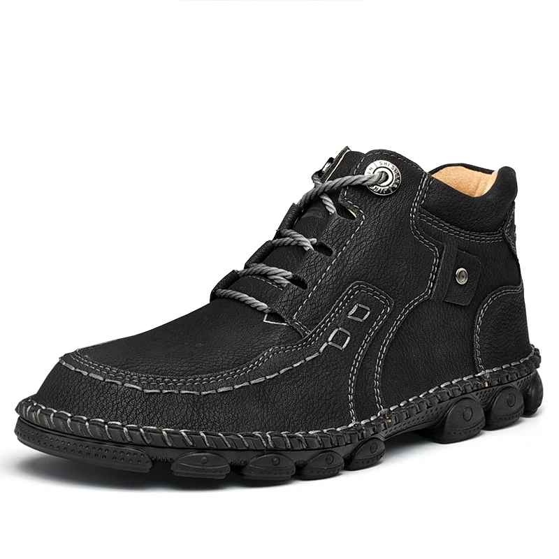 New Men's Boots Comfortable Waterproof Leather Boots Outdoor Ankle Boots Breathable Winter Men Casual Shoes Size 38-48
New Men's Boots Comfortable Waterproof Leather Boots Outdoor Ankle Boots Breathable Winter Men Casual Shoes Size 38-48