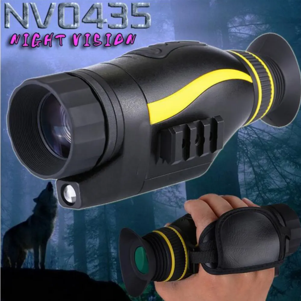 NV0435 Digital Night Vision BINOCULAR IRLED Night Hunting Camorder 4X35 Zoom Night Vision Device nighthunting Nightvision
NV0435 Digital Night Vision BINOCULAR IRLED Night Hunting Camorder 4X35 Zoom Night Vision Device nighthunting Nightvision