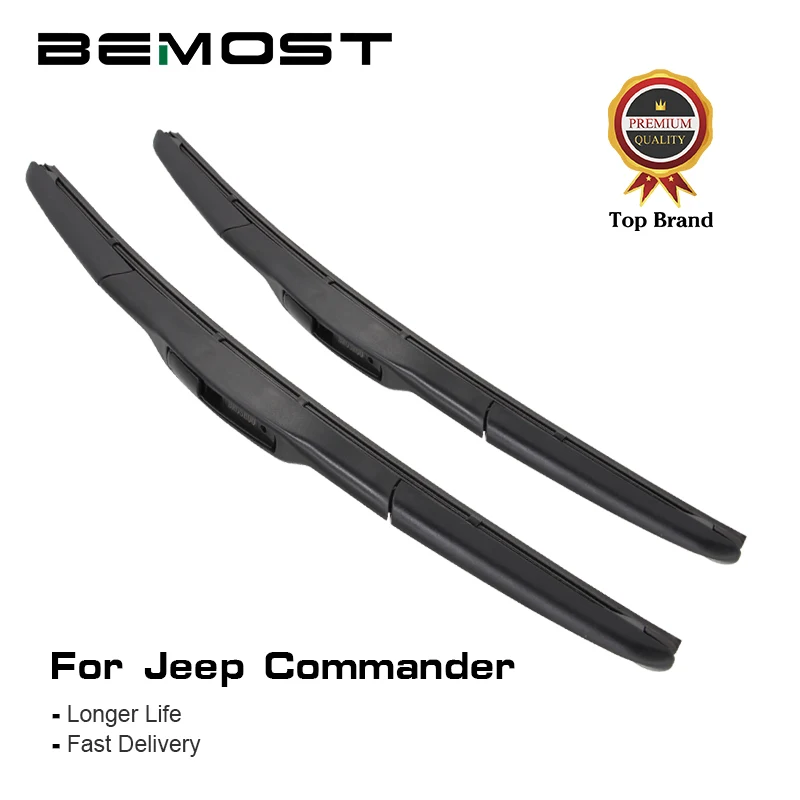 BEMOST Car Front Window Windshield Wiper Blades Natural Rubber For Jeep Commander 18"+18",2006 2007 2008 2009 2010 U Hook 1Pair
BEMOST Car Front Window Windshield Wiper Blades Natural Rubber For Jeep Commander 18"+18",2006 2007 2008 2009 2010 U Hook 1Pair
