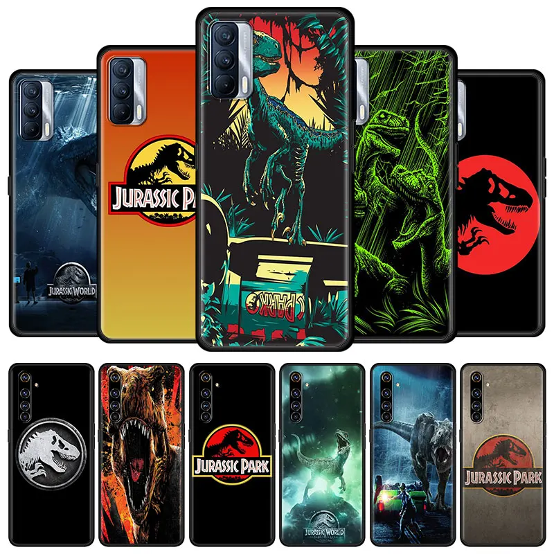 Чехол с рисунком парка Юрского периода для Realme 6 7 8 C3 C21 XT 5 X7 X50 Pro телефона C11 7i C15 C20