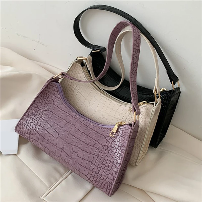 Ladies Shoulder Bag PU Leather Vintage Totes Fashion Solid Color Zipper Handbags 2021 New Female Bags Casual Messenger Bag
Ladies Shoulder Bag PU Leather Vintage Totes Fashion Solid Color Zipper Handbags 2021 New Female Bags Casual Messenger Bag