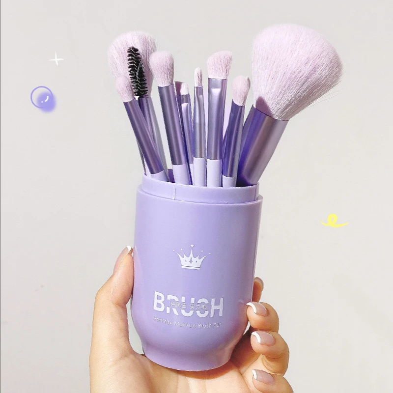 Colorful Fenling Cosmetic Brush Cover Box Bionic Fiber Brush Head A Box Of Ten Makeup Brushes Without Powder And Hair
Colorful Fenling Cosmetic Brush Cover Box Bionic Fiber Brush Head A Box Of Ten Makeup Brushes Without Powder And Hair