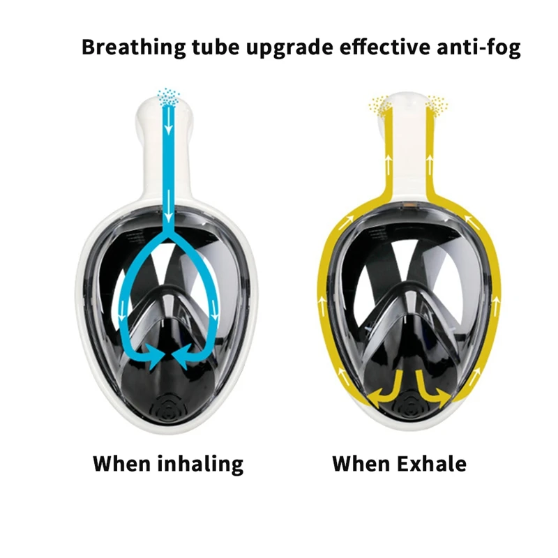 COPOZZ Full Face Snorkel Mask Foldable Dry Snorkeling Mask with Camera Mount for Men Women Anti Fog Driving Mask 
COPOZZ Full Face Snorkel Mask Foldable Dry Snorkeling Mask with Camera Mount for Men Women Anti Fog Driving Mask