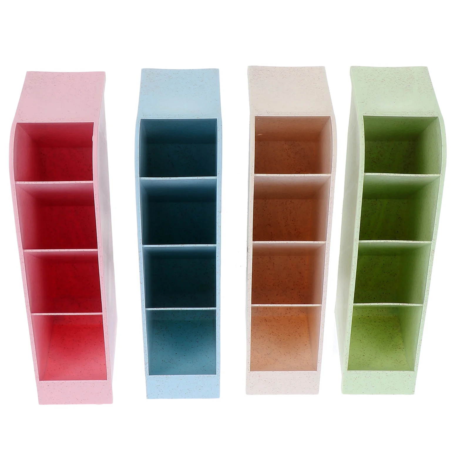 4Pcs Inclined Desktop Pen Holders Stationery Organizers Makeup Brush Cases (Assorted Color)
4Pcs Inclined Desktop Pen Holders Stationery Organizers Makeup Brush Cases (Assorted Color)